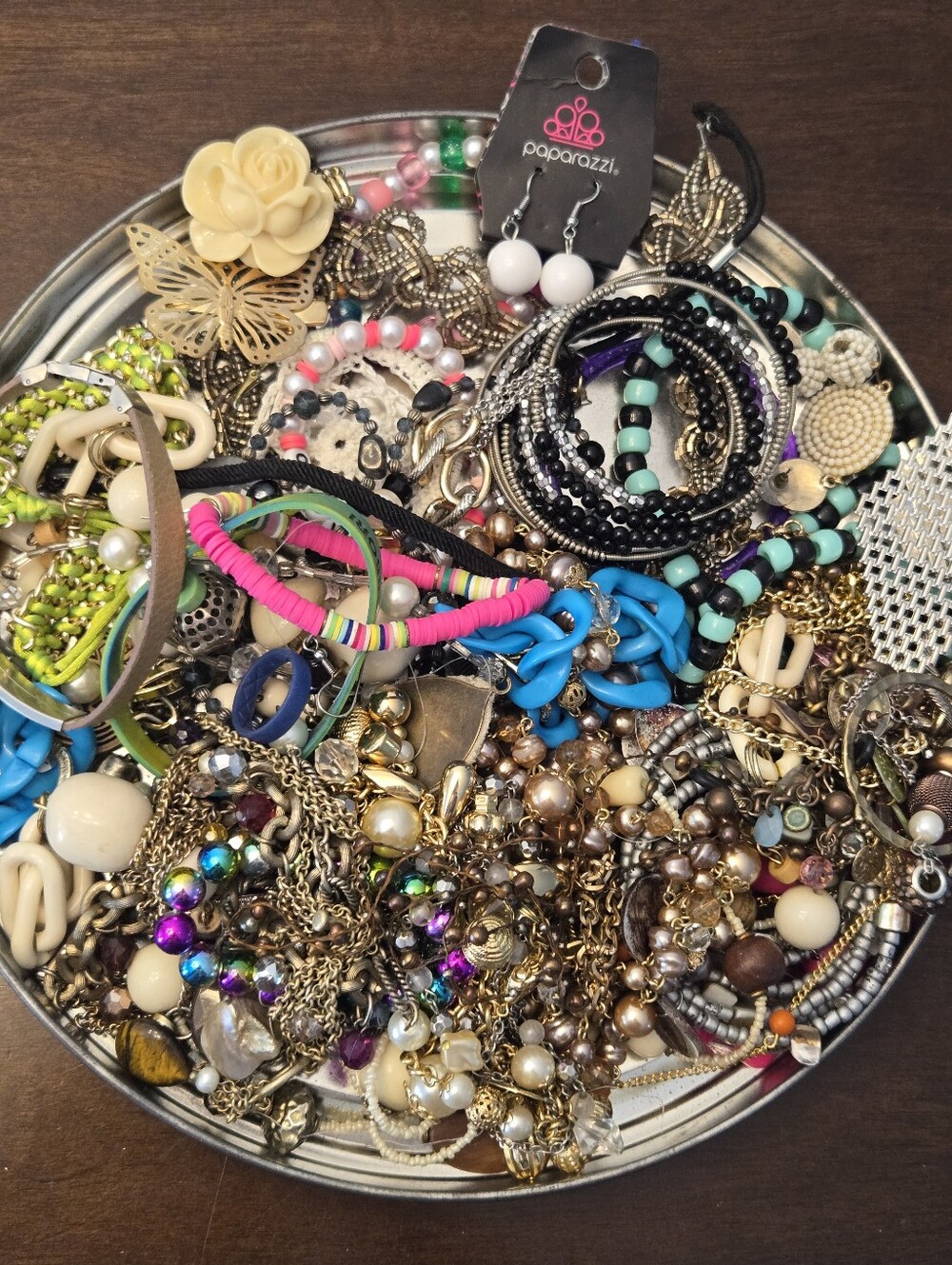 >2lb Scrap Jewelry Lot For Crafting Lot #A